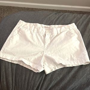 White shorts no stains